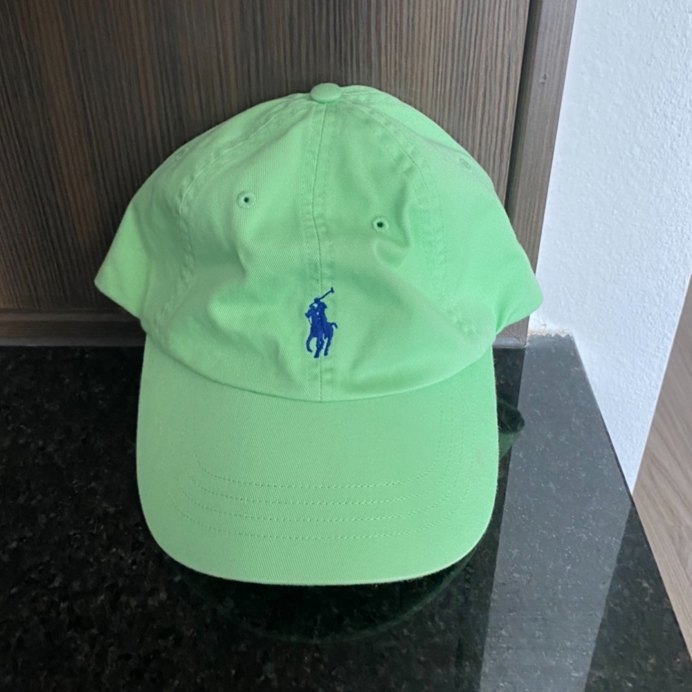 Green POLO hat